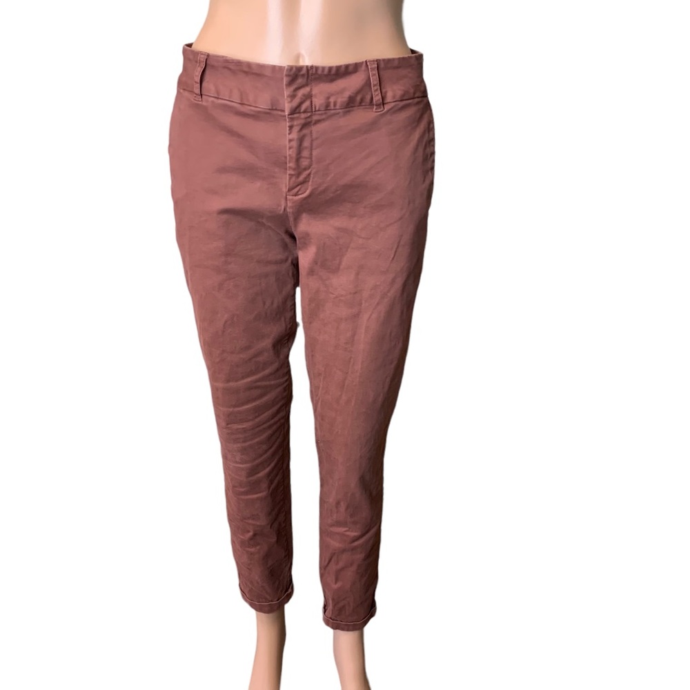 Kut From The Kloth Trouser Skinny Midrise Cuffed Jeans Size 6